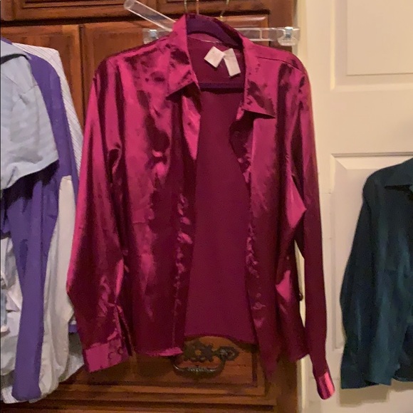 Christie & Jill Button Down Top - Sz 14 - Picture 1 of 3